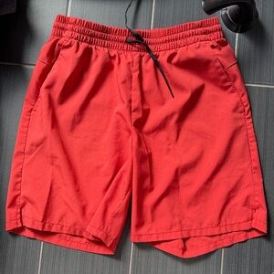 Red Athletic Shorts